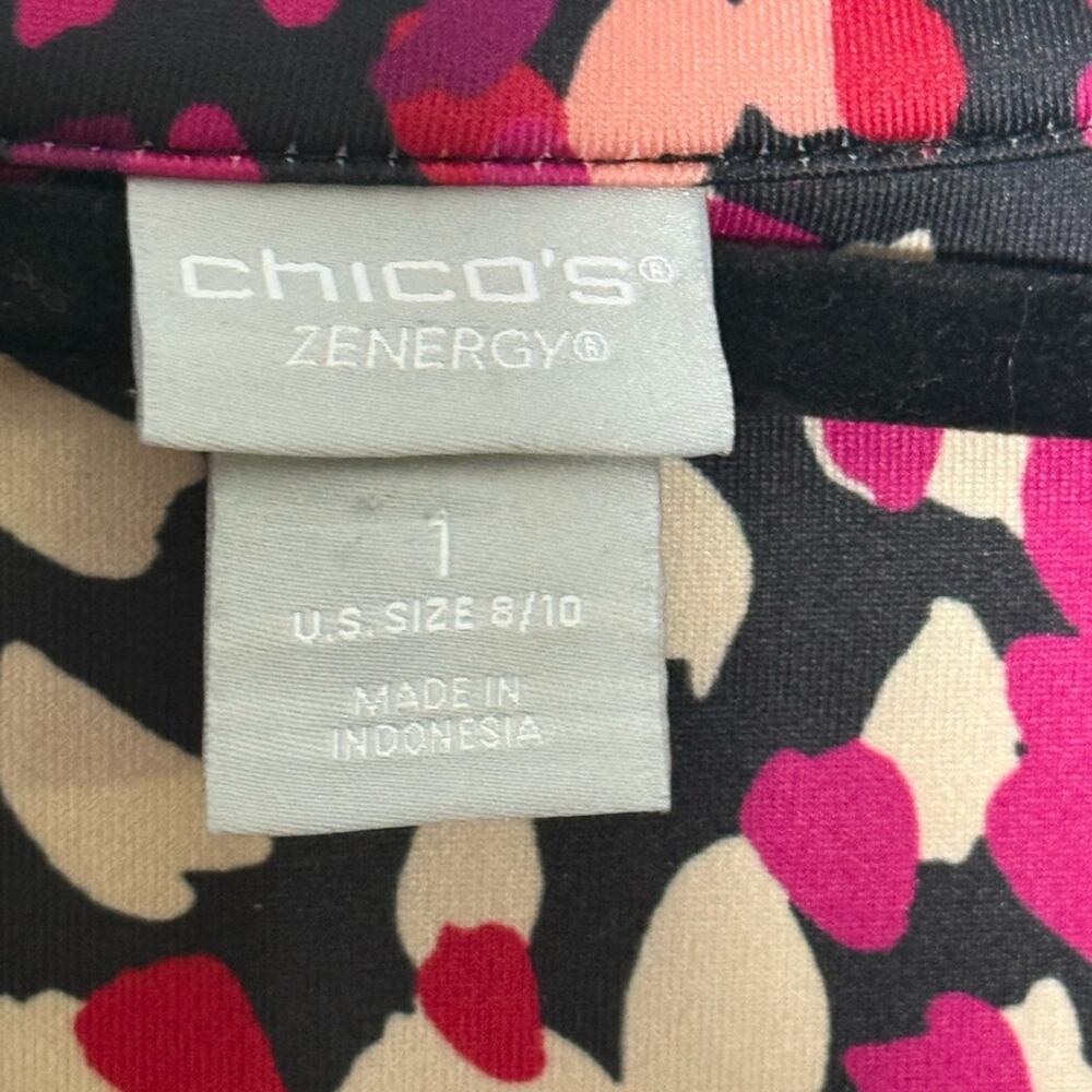 NEW Chico’s Zenergy UPF 50+ Wavy Dot Skort Set in Plum Berry Size 1 (8/10) - Picture 2 of 10